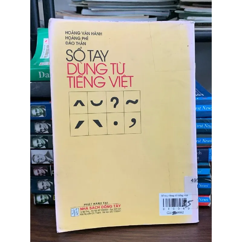 Sổ tay dùng từ Tiếng Việt- Hoàng Văn Hành 694509