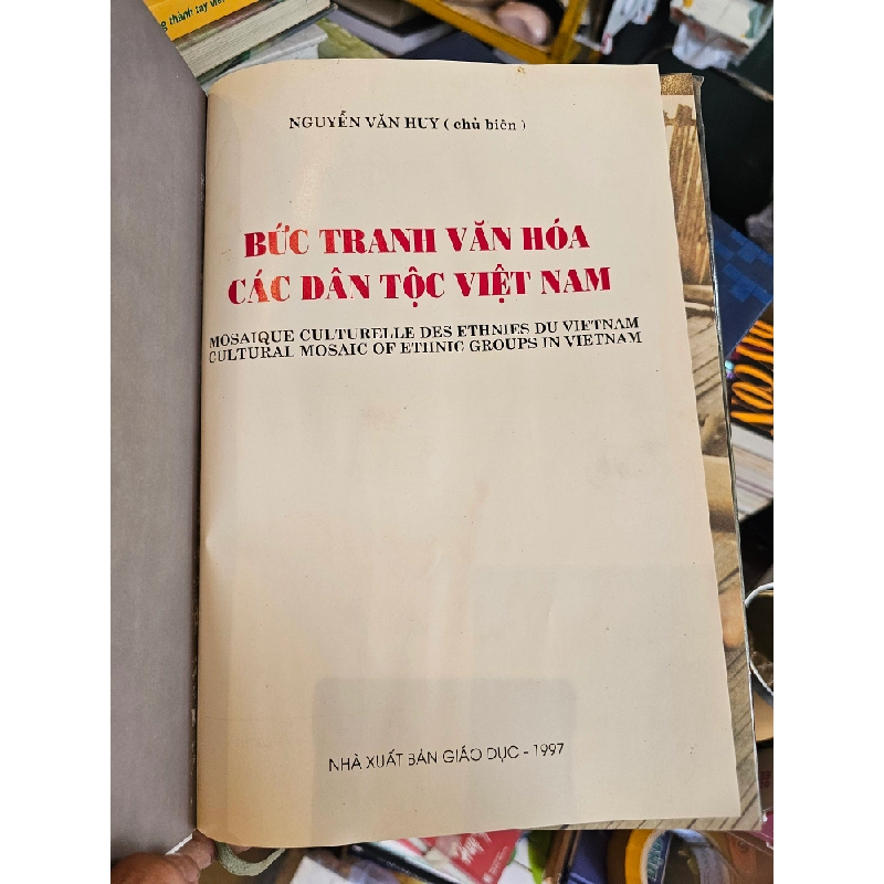 Bức tranh văn hóa các dân tộc Việt Nam - Nguyễn Văn Huy chủ biên 505109