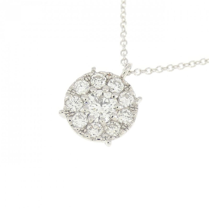 K18WG Dây chuyền kim cương 0.21CT - Hàng hiệu Chính hãng 860687