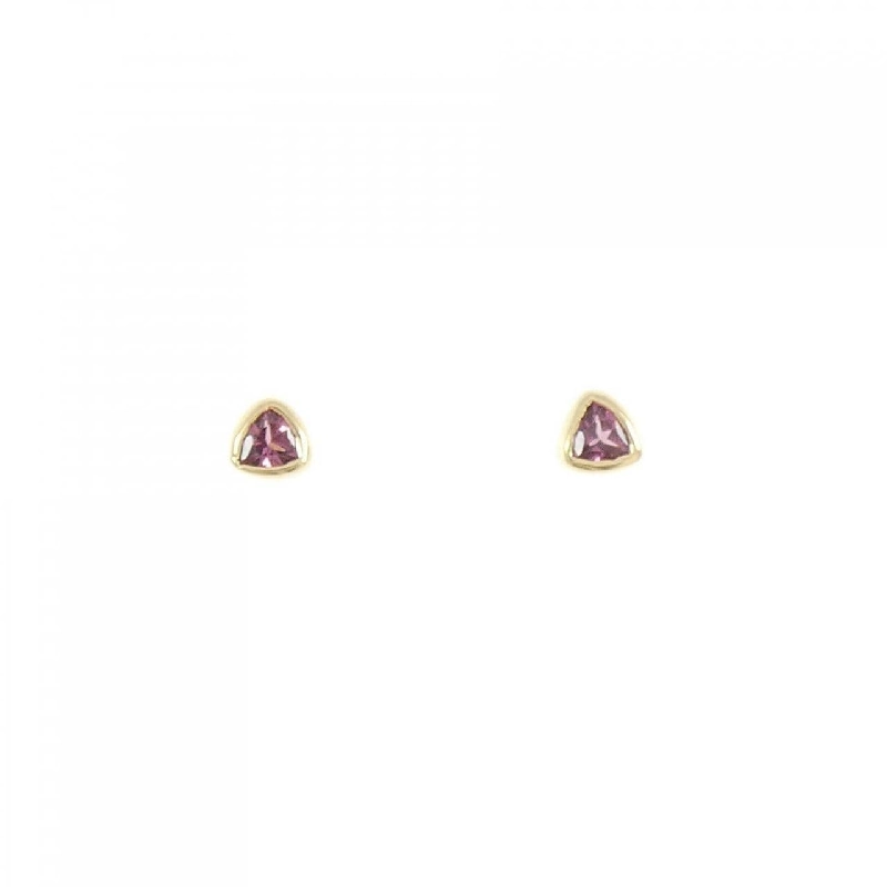 K18YG Garnet Bông tai - Hàng hiệu Chính hãng 868216