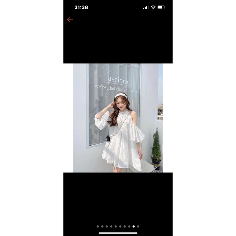 váy cổ yếm  530450