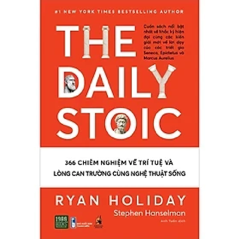 The Daily Stoic HCM.PO mới 100% Ryan Holiday, Stephen Hanselman 214562