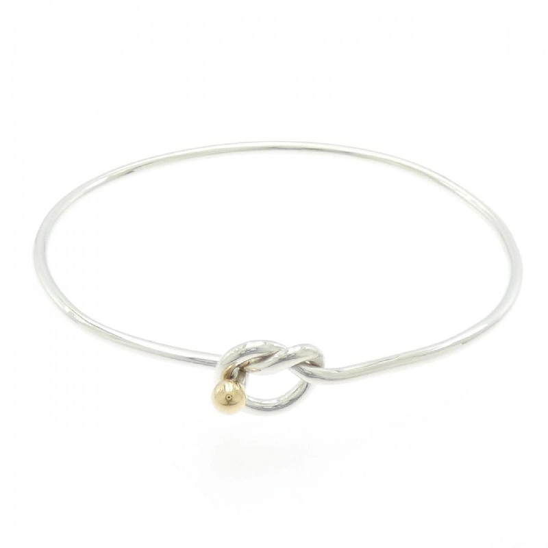 Vòng tay trái tim móc & mắt phẳng Tiffany - Hàng hiệu Authentic 847827