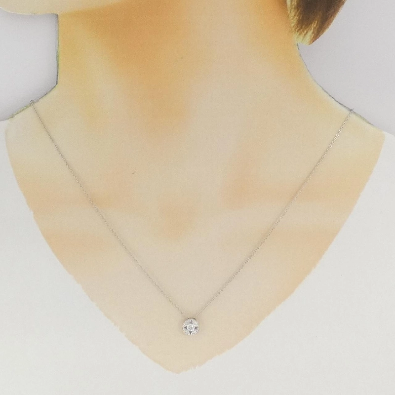 Dây chuyền kim cương PT900/PT850 0.18CT - Hàng hiệu Chính hãng 860058