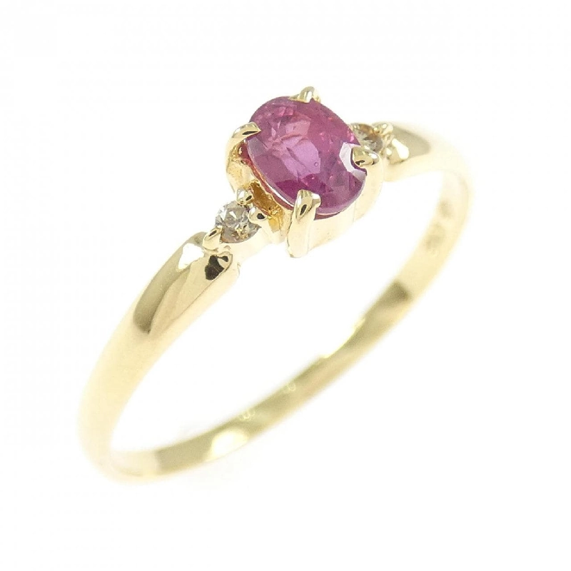 Nhẫn Ruby K18YG - Hàng hiệu Chính hãng 852669