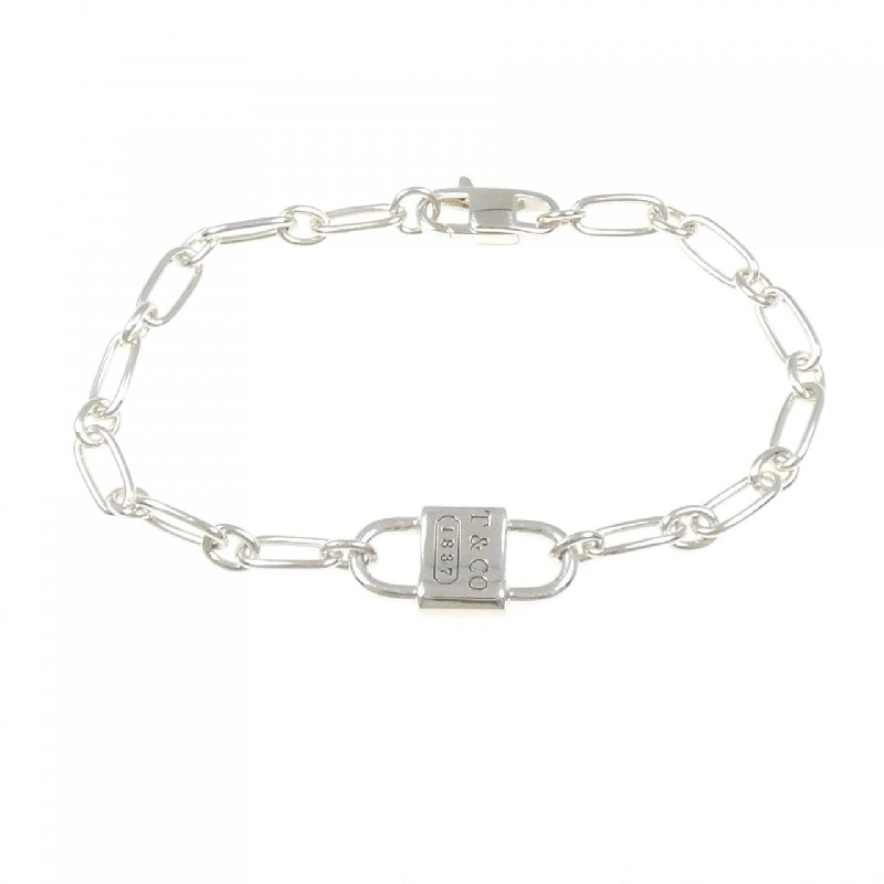 Vòng tay nhỏ khóa đôi Tiffany - Hàng hiệu Authentic 847470