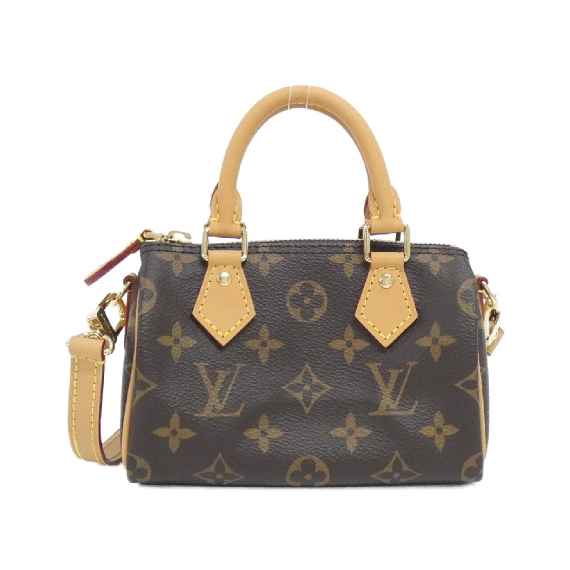 Túi xách Boston Louis Vuitton Monogram Nano Speedy M81085 - Hàng hiệu Chính hãng 803494