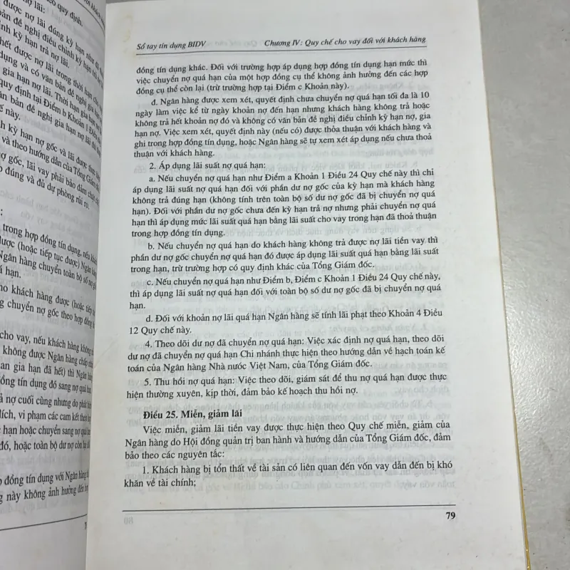 Sổ tay tín dụng 783904