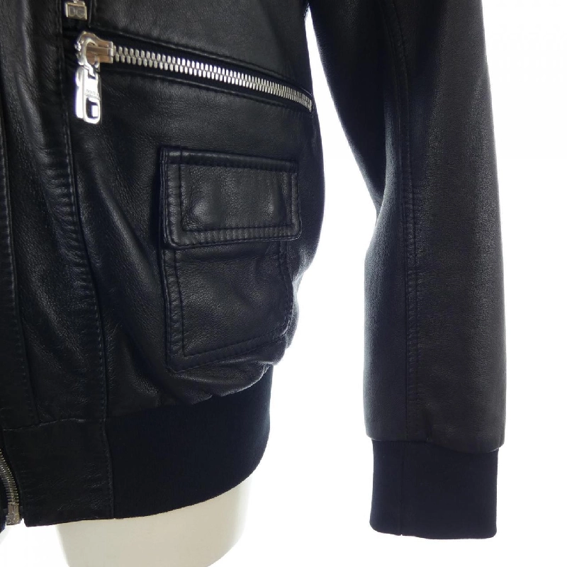 Dolce & Gabbana G9KG1LFUL89 Áo khoác da - Hàng hiệu Authentic 893230