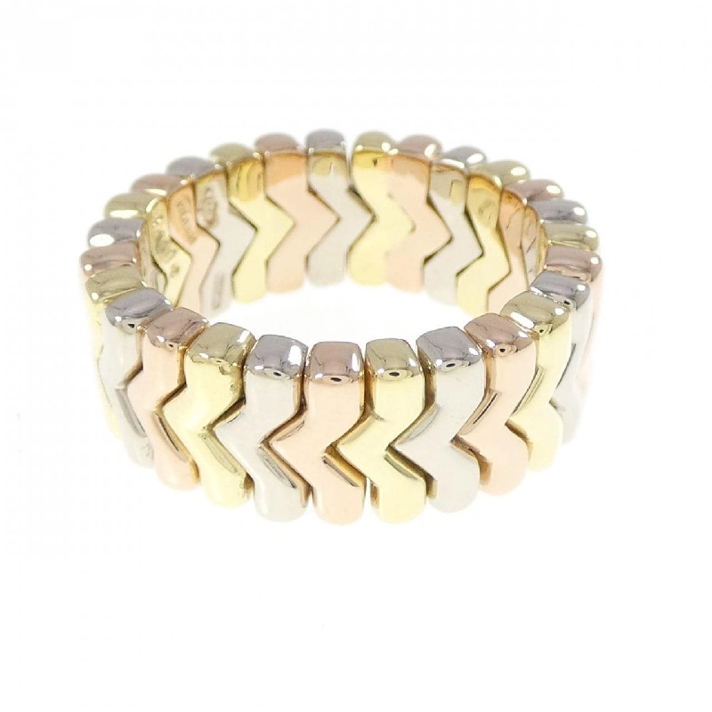 Bulgari 750 Ba Màu Nhẫn - Hàng hiệu Chính hãng 838854