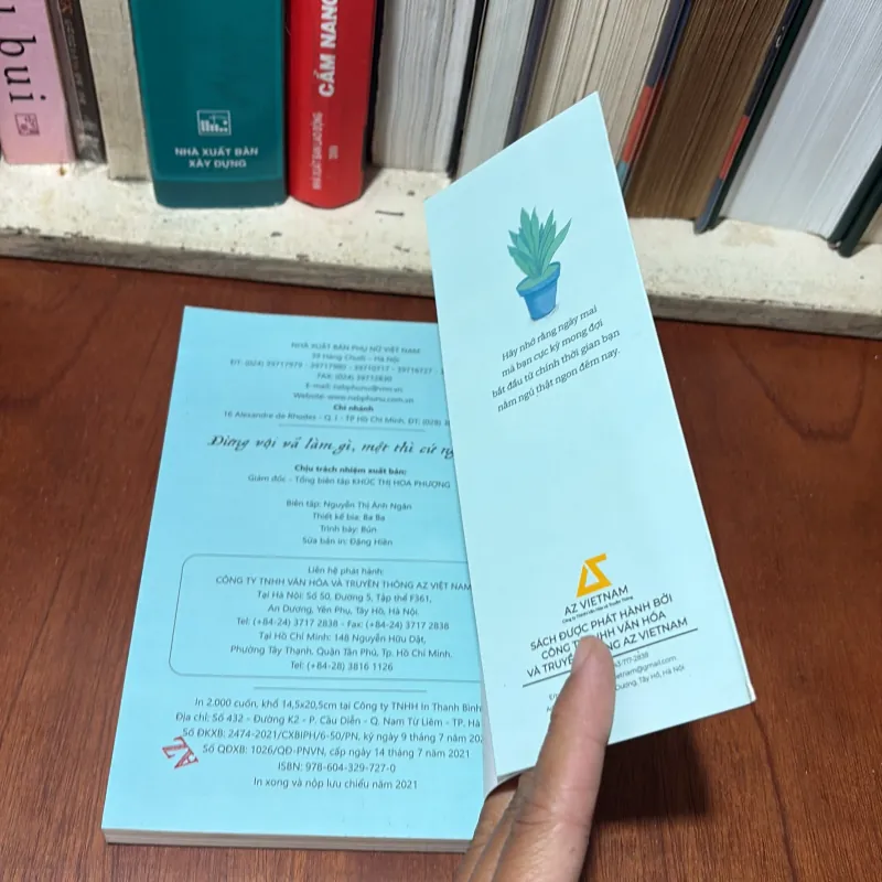 II Sách Tâm Lý: Đừng Vội Vã Làm Gì, Mệt Thì Cứ Nghĩ Đi - PARK JONGSEOK - 2021 756838