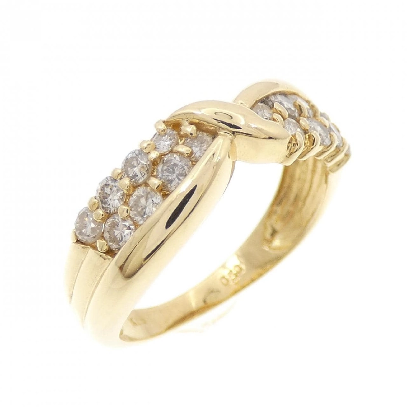 Nhẫn kim cương K18YG 0.50CT - Hàng hiệu Authentic 852429