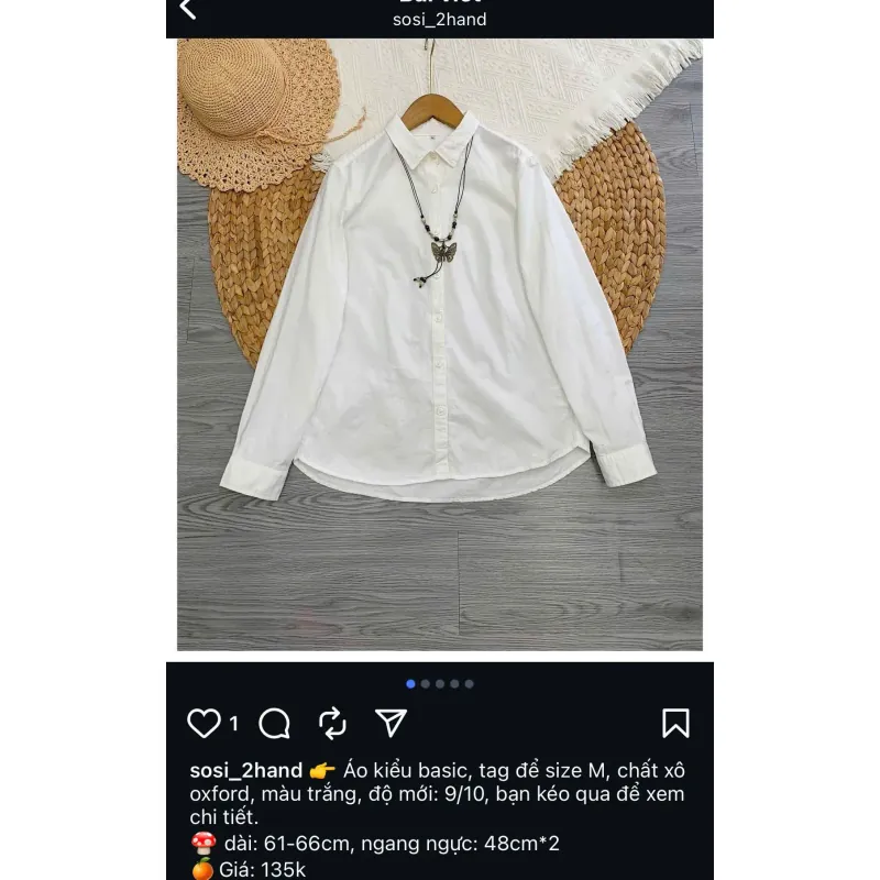 Áo sơ mi trắng đẹp 706544