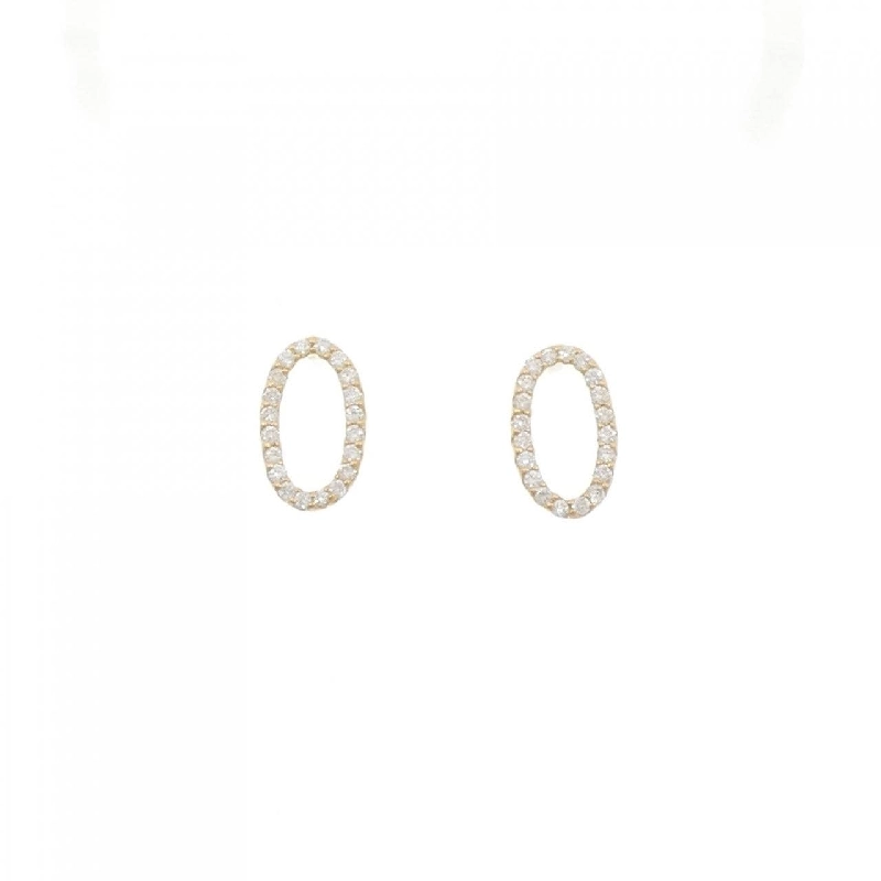 K18YG Bông tai kim cương 0.20CT - Hàng hiệu Chính hãng 871404