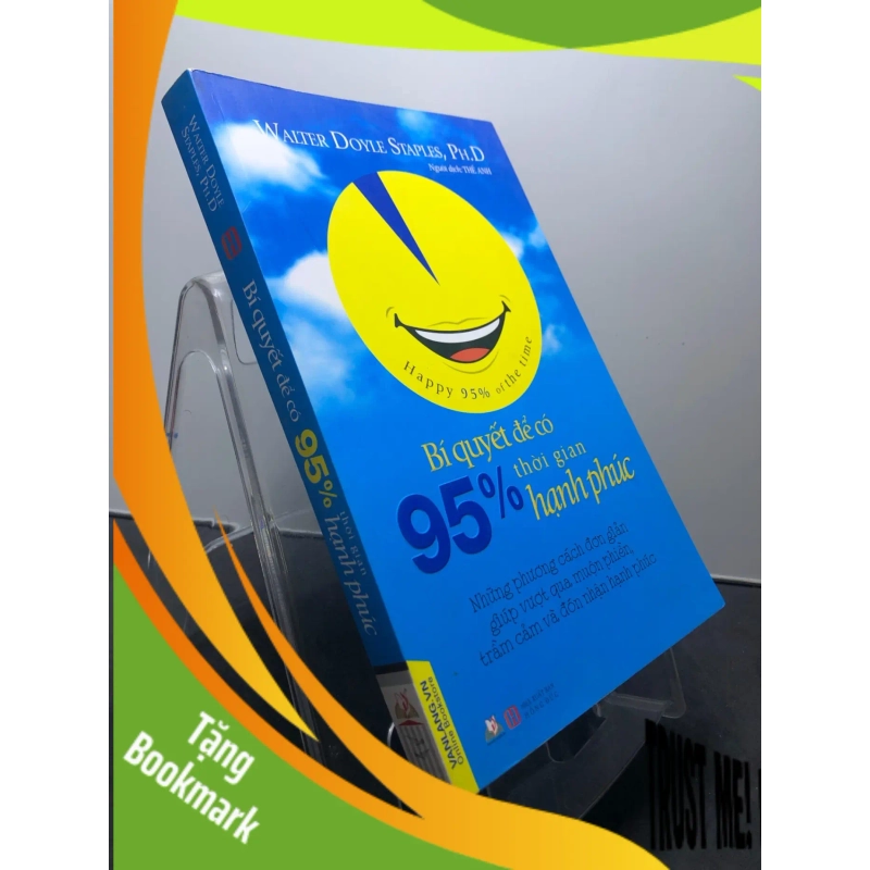 (TẶNG BOOKMARK) Bí quyết để có 95% thời gian hạnh phúc 2017 mới 80% ố bẩn nhẹ bụng sách Walter Doyle Staples, Ph.D RBK1207 KỸ NĂNG 939582