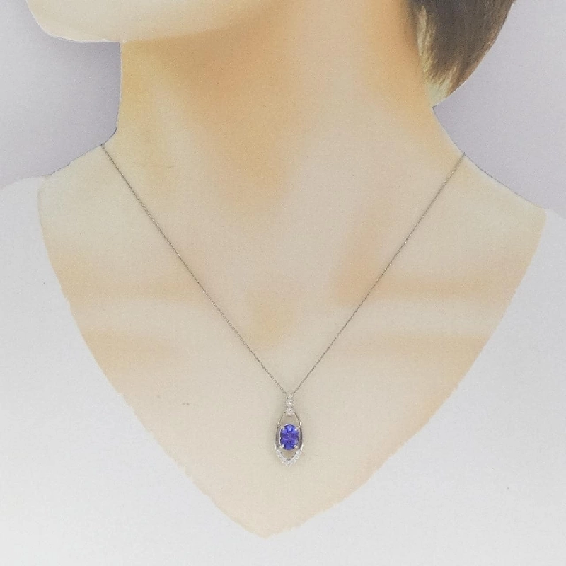 Dây chuyền Tanzanite PT900/PT850 1.21CT - Hàng hiệu Chính hãng 861213