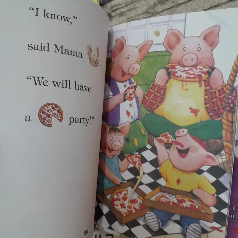 7 tập sách All Aboard Reading- Otto the cat*&Pig out... Truyện màu song ngữ 706840