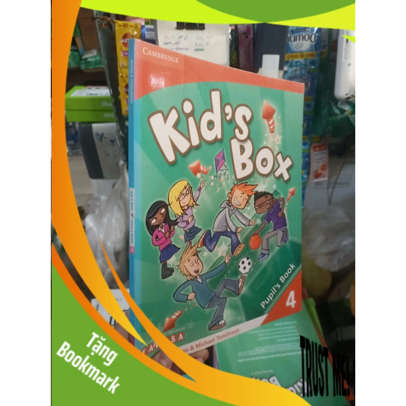 (TẶNG BOOKMARK) Kid's Box 4 có sách bài tập Sách tự học tiếng Anh RBK2702 946240