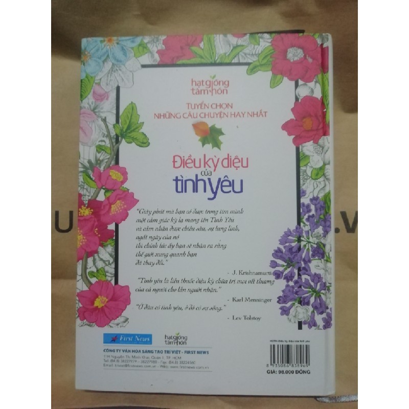 Hạt giống tâm hồn - Tuyển chọn những câu chuyện hay nhất - Điều kỳ diệu của tình yêu 3300