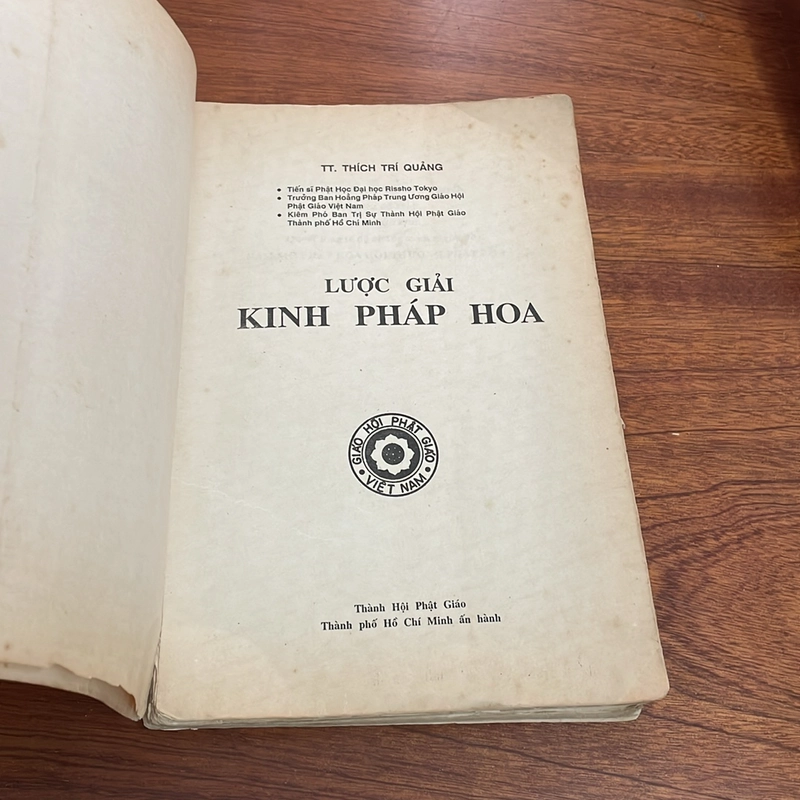II Sách Phật Giáo: Lược Giải Kinh Pháp Hoa - Thượng Toạ Thích Trí Quảng 502182