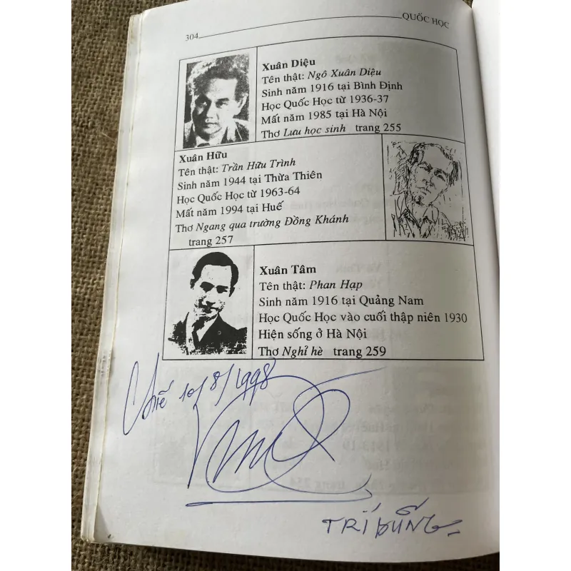 quốc học trường tôi - thơ nhạc hoạ , NXB THUẬN HOÁ 1996  796850