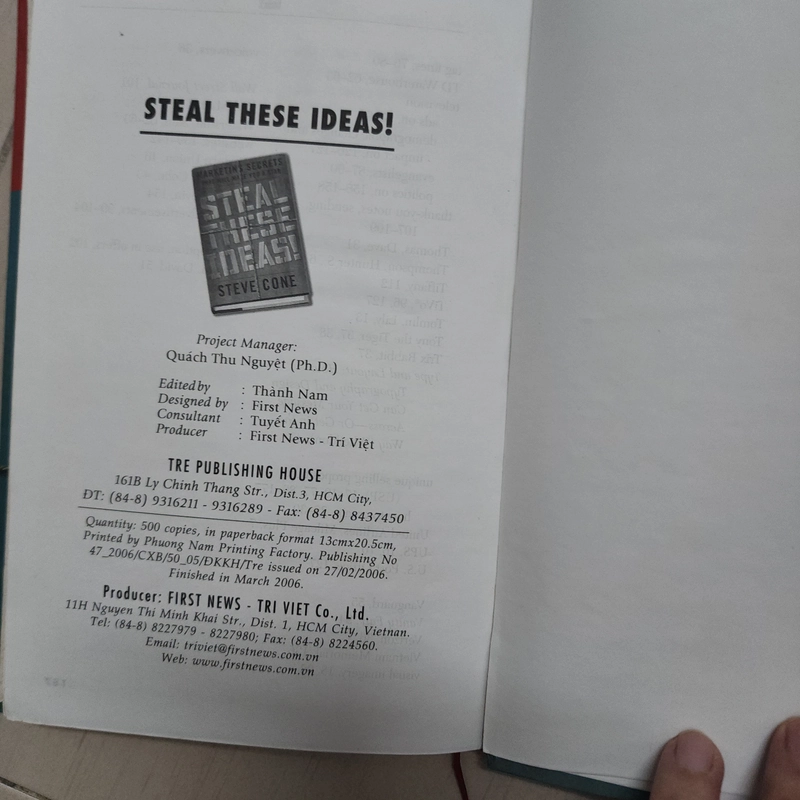 Sách Marketing secrets của Steve Cone mới 89% 529207
