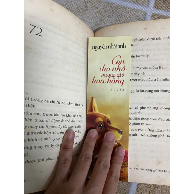 Sách Con chó nhỏ mang giỏ hoa hồng - Nguyễn Nhật Ánh 976906