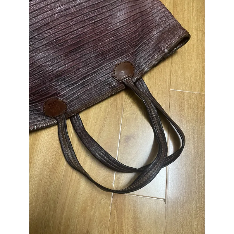 Túi tote nữ bigsize da thật 2hand 925721
