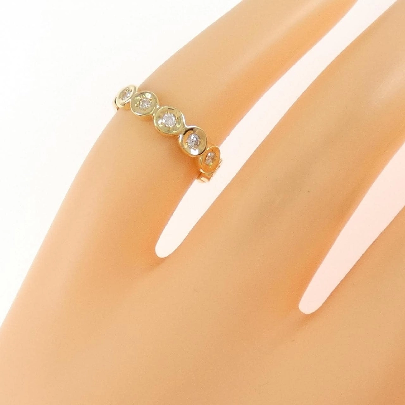 Nhẫn nhẫn hồng kim cương K18YG 0.11CT 670583