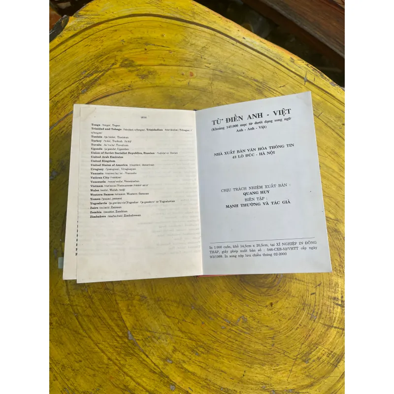 THE OXFORD MODERN ENGLISH DICTIONARY- TỪ ĐIỂN ANH - VIỆT ENGLISH- VIETNAMESE DICTIONARY 730581