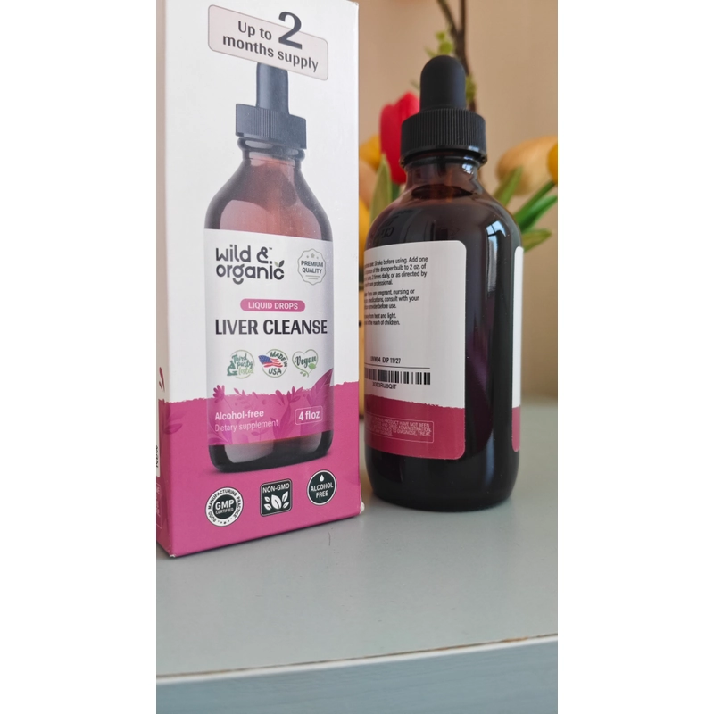 Thanh lý/pass Dung dịch thanh lọc cơ thể, hỗ trợ giải độc gan Wild Organic Liver Cleanse  444285