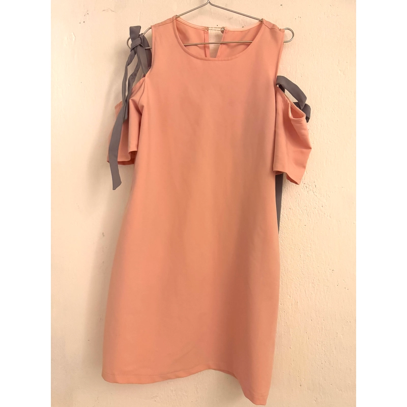 Đầm hồng nơ 543929
