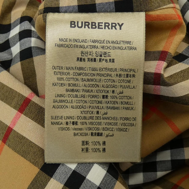 Burberry BURBERRY Áo khoác trench - Hàng hiệu Chính hãng 637967