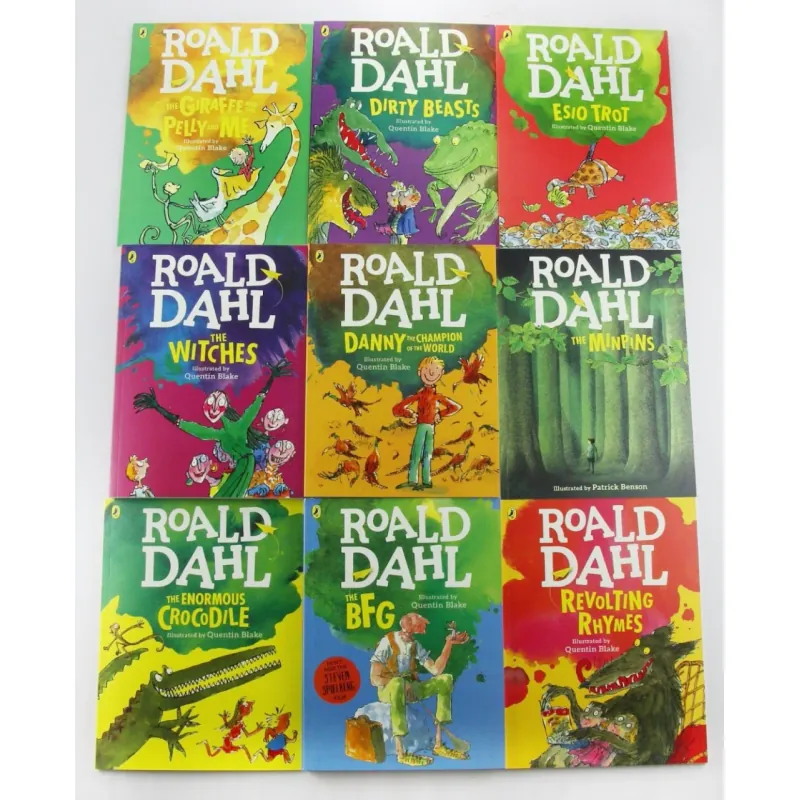 Roald Dahl Collection (Sách nhập) - 20 quyển sách màu - Khổ to A4 937275