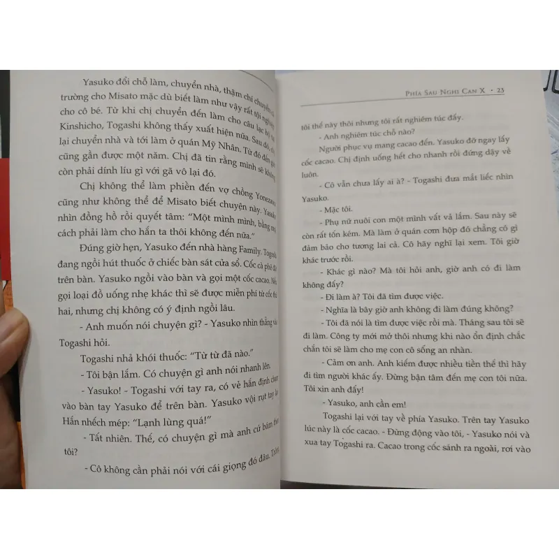 PHÍA SAU NGHI CAN X - HIGASHINO KEIGO 593347