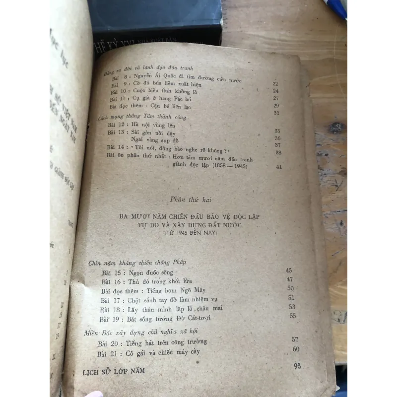 Lịch sử lớp 5 phổ thông 1024321