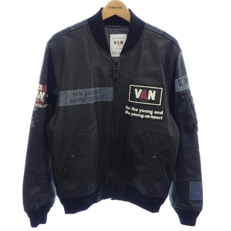 VAN JK-19901 Áo khoác da - Hàng hiệu Authentic 890521