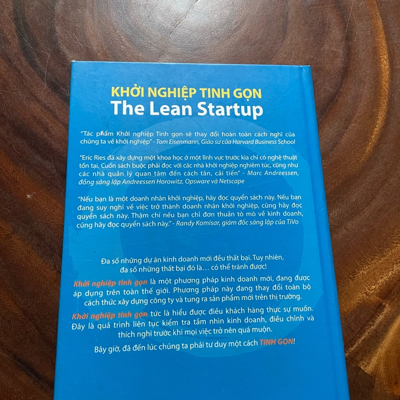 II Tựa sách: Khởi Nghiệp Tinh Gọn (The Lean StartUp) - ERIC RIES - 2018 443924