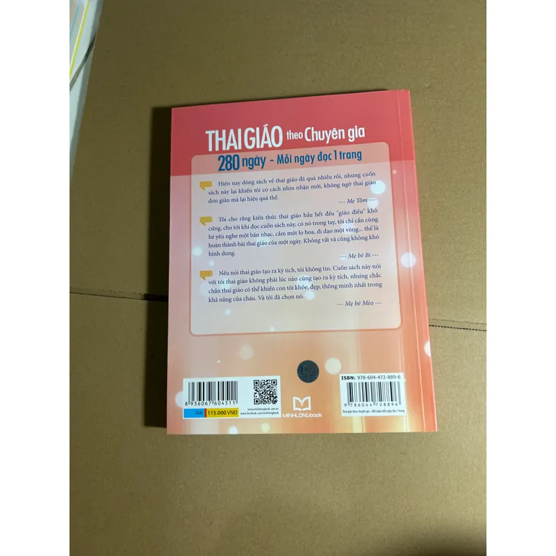 Thai giáo theo chuyên gia 280 ngày mỗi ngày đọc một trang 732484