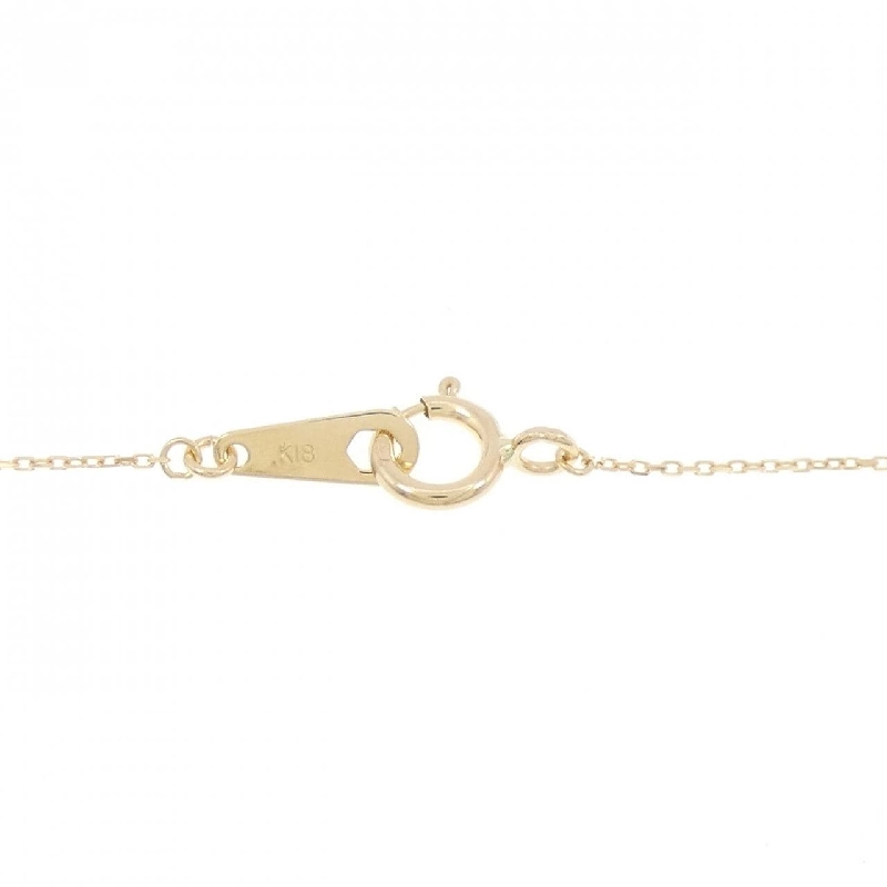 K18YG/K18WG Mặt dây chuyền đá màu - Hàng hiệu Authentic 857052