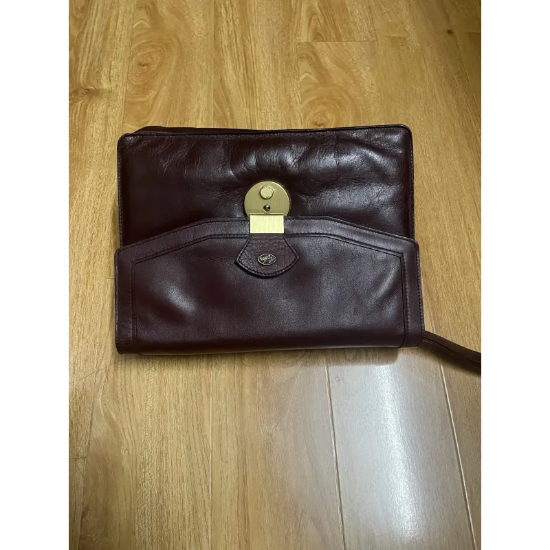 Clutch nữ 24x19x10 da thật 2hand 1002010