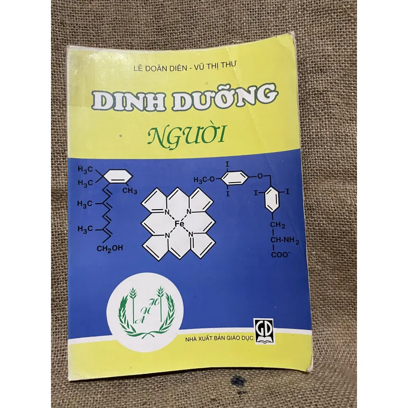 Dinh dưỡng người - LÊ DOÃN DIÊN - VŨ THỊ THƯ - sách y khổ lớn 340 tr 991395