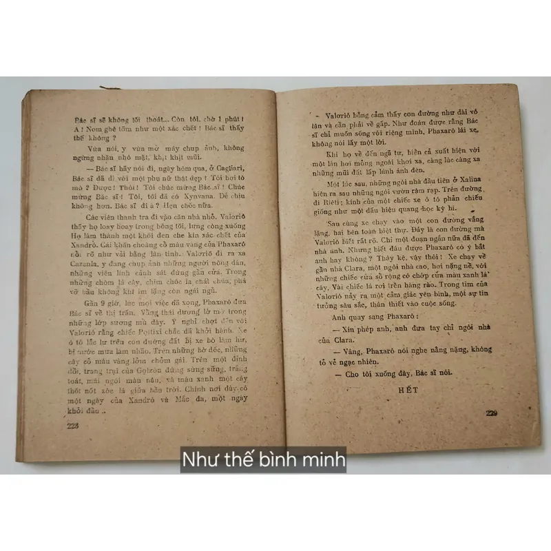 Tiểu thuyết NHƯ THẾ BÌNH MINH - Tác giả: Emmanuen Roblex 719049