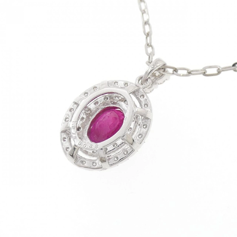 Dây chuyền ruby PT900/PT850 1.078CT - Hàng hiệu Authentic 859180