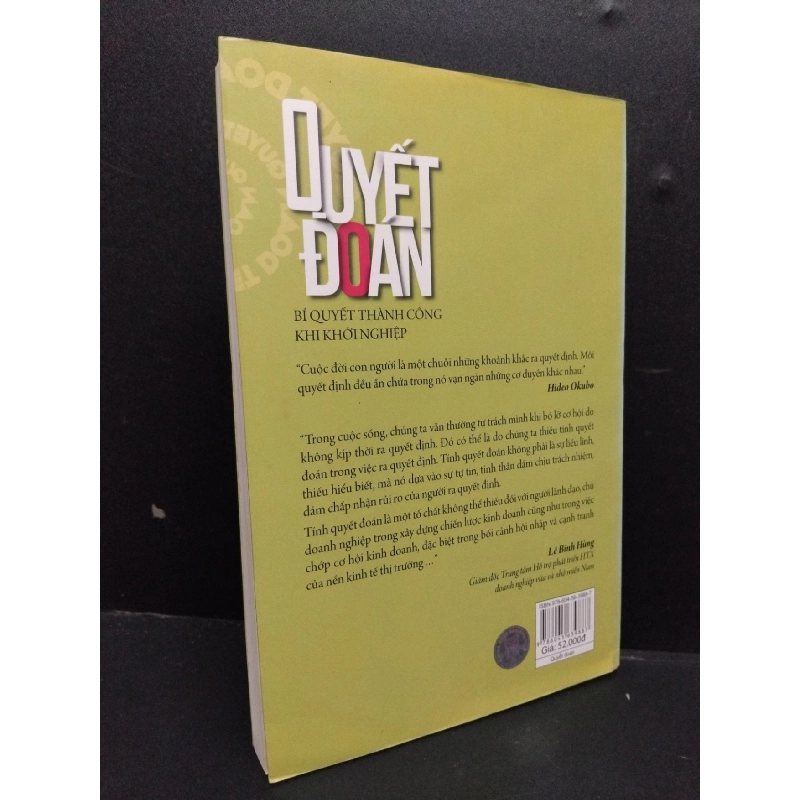 Quyết đoán bí quyết thành công khi khởi nghiệp mới 90% bạc màu bìa 2017 HCM2207 Hideo Okubo KỸ NĂNG 916553