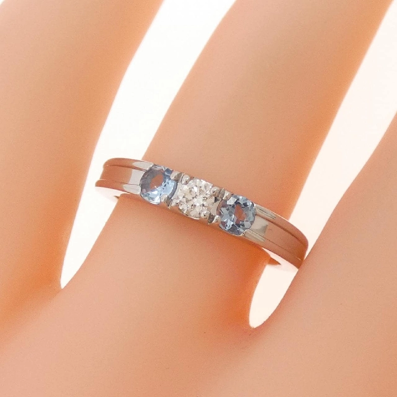 Nhẫn Aquamarine PT900 666889