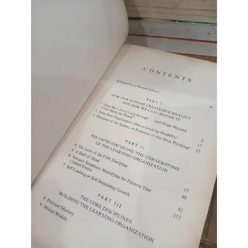 THE FIFTH DISCIPLINE : THE ART & PRACTICE OF THE LEARNING ORGANIZATION - Peter M. Senge 143460