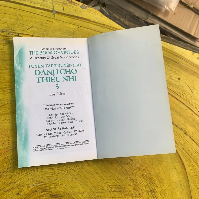 TUYỂN TẬP TRUYỆN HAY DÀNH CHO THIẾU NHI ( 4 tập )- WILLIAM J. BENNETT 790761