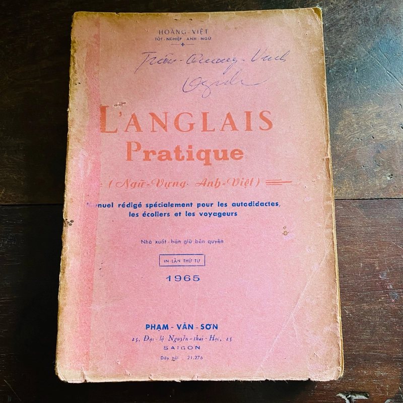 L'anglais Pratique, Ngữ vựng anh việt - Phạm Văn Sơn  361118