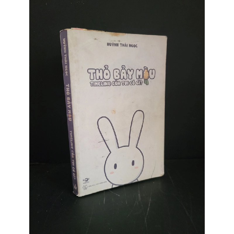 Thỏ bảy màu Timeline của tui có gì mới (truyện tranh màu) mới 70% bẩn bìa, ố, bị tô màu, có chữ viết, dính trang 2015 Huỳnh Thái Ngọc HCM3004 TRUYỆN TRANH 445078